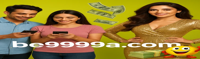 BE9999 রেফারেল প্রোগ্রাম প্রচারের জন্য বাংলায় একটি ব্যানার, ৫ জন বন্ধু রেফার করলে ২০০০ টাকা বোনাস দেওয়া হয়। এতে একটি গ্ল্যামারাস নারী এবং স্থানীয় পেমেন্ট পদ্ধতির লোগো দেখানো হয়েছে।
